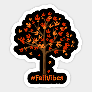 #FallVibes Sticker